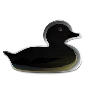 Rubber Duck Silhouette Png 06132024 PNG Image