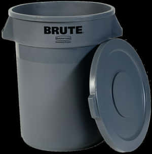 Trash Can Png Pic - Trash Can With Lid Open, Transparent Png PNG image with transparent background