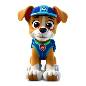 Rubble Digging Paw Patrol PNG drh PNG image with transparent background