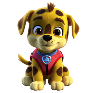 Rubble Paw Patrol PNG cpo6 PNG