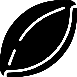 Rugby Ball - Rugby Png Black And White, Transparent Png PNG image with transparent background