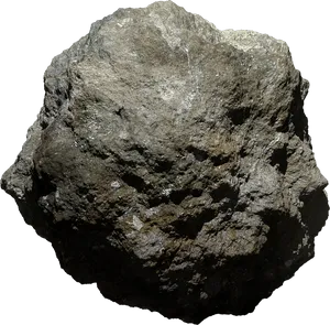 Rugged Asteroid Texture PNG Image