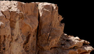 Rugged Cliff Edge Texture PNG with transparent background