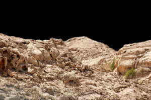 Rugged Desert Rock Formation PNG image with transparent background