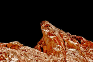 Rugged Red Rock Formation PNG image with transparent background
