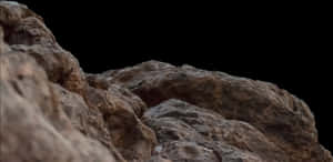 Rugged Rock Texture Closeup PNG with transparent background