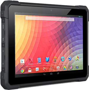 Rugged Tablet Display PNG image with transparent background