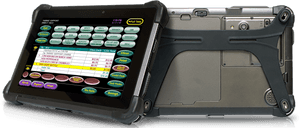 Rugged Tablet P O S System PNG image with transparent background