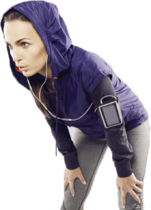 The Virtual Coach Cheers You Up To Keep You Motivated, - Run Girl Png PNG image with transparent background