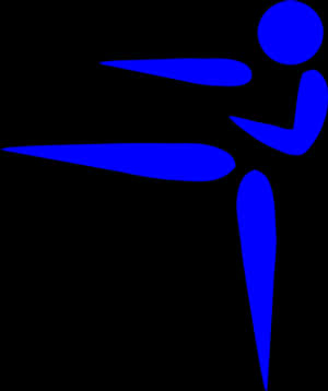 Runner Silhouette Graphic PNG image with transparent background