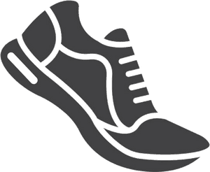 Track Shoe Top Running Shoes Clip Art Vector Graphics - Running Shoe Vector Png, Transparent Png PNG image with transparent background