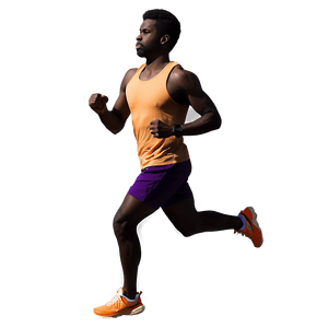 Running Silhouette PNG bsd PNG image with transparent background