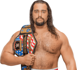 Rusev Champion With Belt - Wwe United States Champion Rusev, HD Png Download PNG image with transparent background