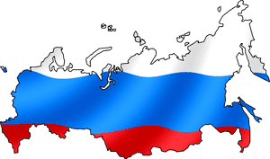 Russia Png Photos - Russia Map With Flag PNG image with transparent background