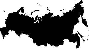 Clipart Russia Flag Png Photos - Russia Map PNG with transparent background