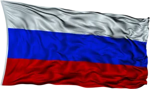 Russian Flag Waving PNG Image