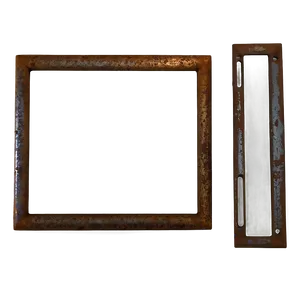 Rusted Metal Frame Png 06122024 PNG Image