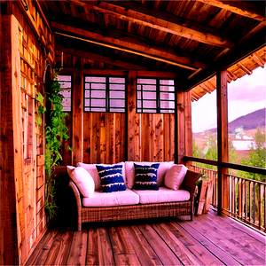 Rustic Balcony Ideas PNG 57 PNG