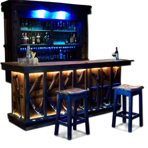 Rustic Bar Decor Ideas Png Hbv79 PNG Image