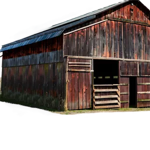 Rustic Barn Building Png 05242024 PNG Image