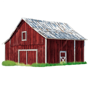 Rustic Barn Building PNG mbw78 PNG image with transparent background