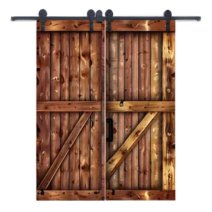 Rustic Barn Door Plan Png Nbg PNG Image