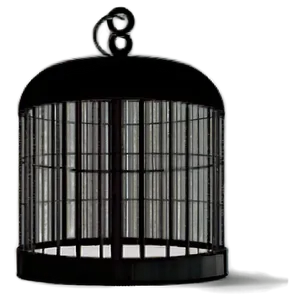 Rustic Bird Cage Image Png Obu12 PNG Image