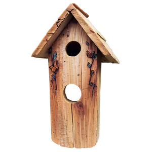 Rustic Birdhouse Png 06292024 PNG Image