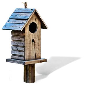 Rustic Birdhouse Png Vuf PNG Image