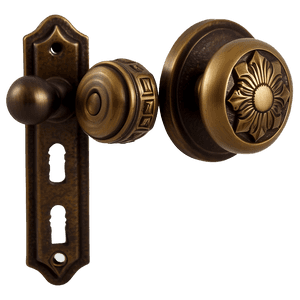 Rustic Bronze Door Knob PNG 96 PNG with transparent background