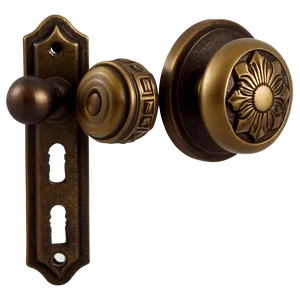 Rustic Bronze Door Knob Png 96 PNG Image