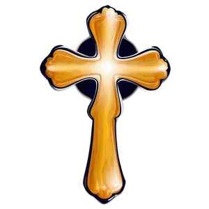 Rustic Catholic Cross Decoration Png Tuv PNG Image