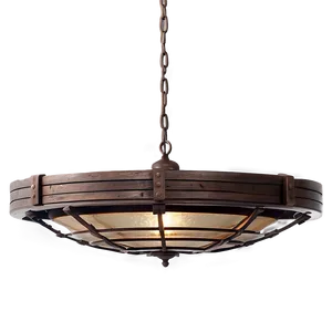 Rustic Ceiling Lighting Png 06212024 PNG Image