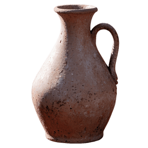 Rustic Clay Jug PNG 24 PNG with transparent background