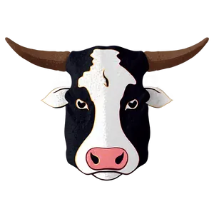 Rustic Cow Head Image Png Fqc PNG Image