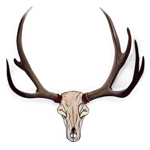 Rustic Deer Antler Illustration Png Our PNG Image