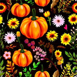 Rustic Fall Flowers Png 06272024 PNG Image