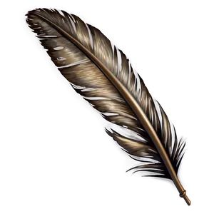 Rustic Feather Quill Png Spd34 PNG Image