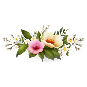 Rustic Flower Theme Png Yvm92 PNG Image