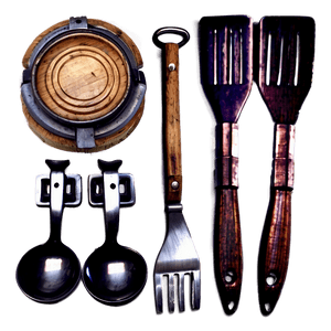 Rustic Kitchen Utensils PNG 19 PNG