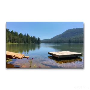 Rustic Lake Cabin Life Png 1 PNG Image