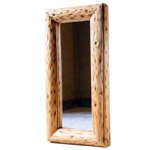Rustic Mirror Frame PNG nyw42 PNG