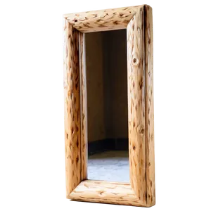 Rustic Mirror Frame Png Nyw42 PNG Image