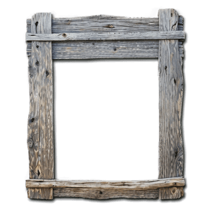 Rustic Photo Frame PNG 05252024 PNG