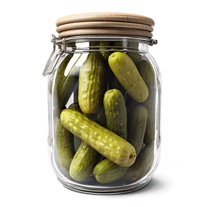 Rustic Pickle Jar Png Kwa22 PNG Image