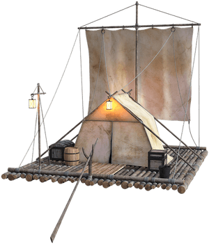 Transparent Png Raft Wooden, Png Download PNG with transparent background