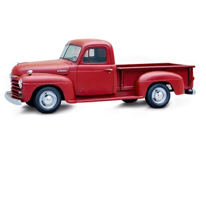 Rustic Red Truck Png Jwv76 PNG Image