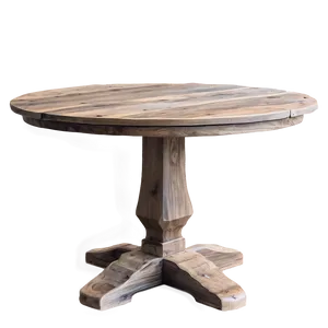 Rustic Round Table Charm Png 06132024 PNG Image