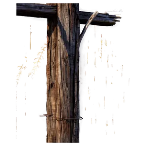 Rustic Telephone Pole Png Xha PNG Image