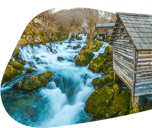Krupa Na Vrbasu Sutjeska - Krupa Waterfalls Banja Luka, HD Png Download PNG image with transparent background